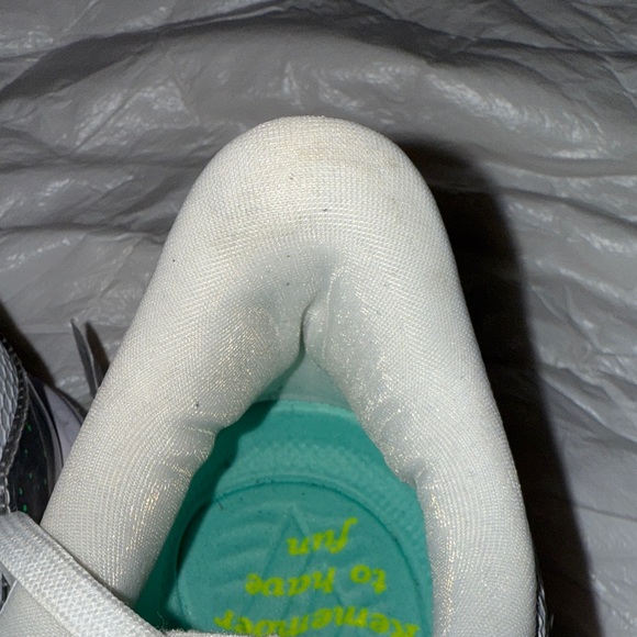 Adidas Adizero PureHustle Softball Metal Cleats White Iridescent Women's 9.5 - Picture 13 of 13